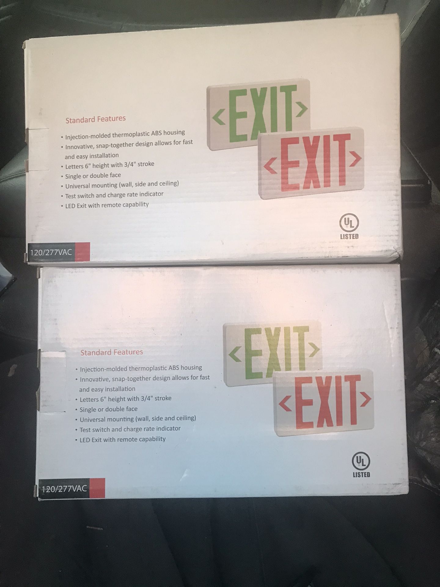 Exit And Emergency Lights 