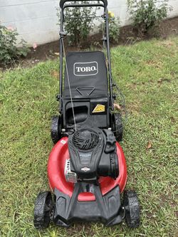Lawnmower Toro Gas Lawn Mower Self Propelled