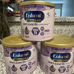 Enfamil Purple  cans 