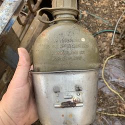 Vintage Canteen And Cup