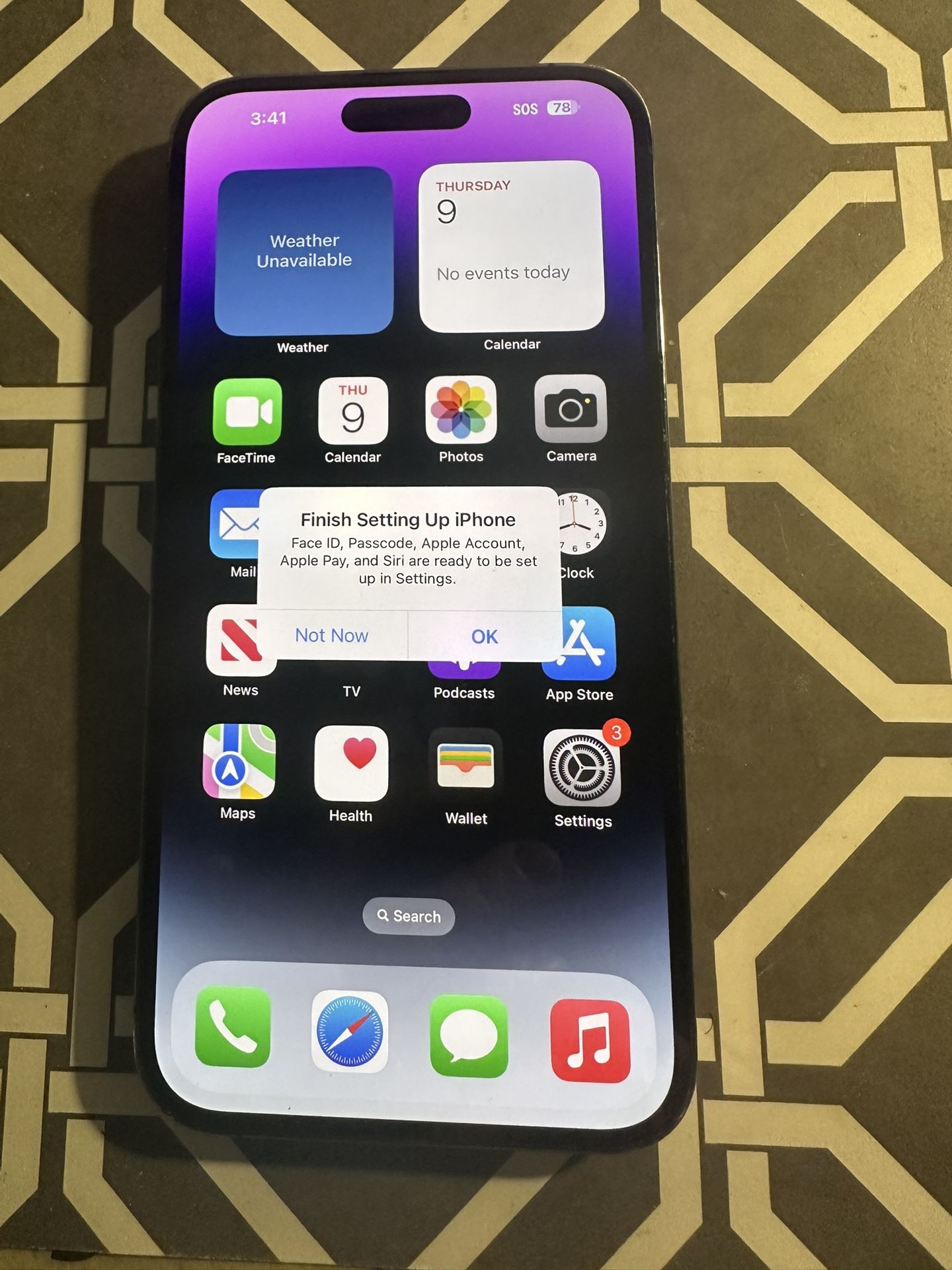 Apple iPhone 14 Pro Max T-Mobile Metro Simple 128gb Graphite