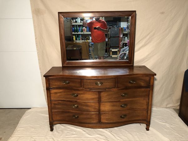 Dixie Furniture 7 Drawer Dresser With Vanity Mirror For In Dixie Furniture 7 Drawer Dresser With Vanity Mirror