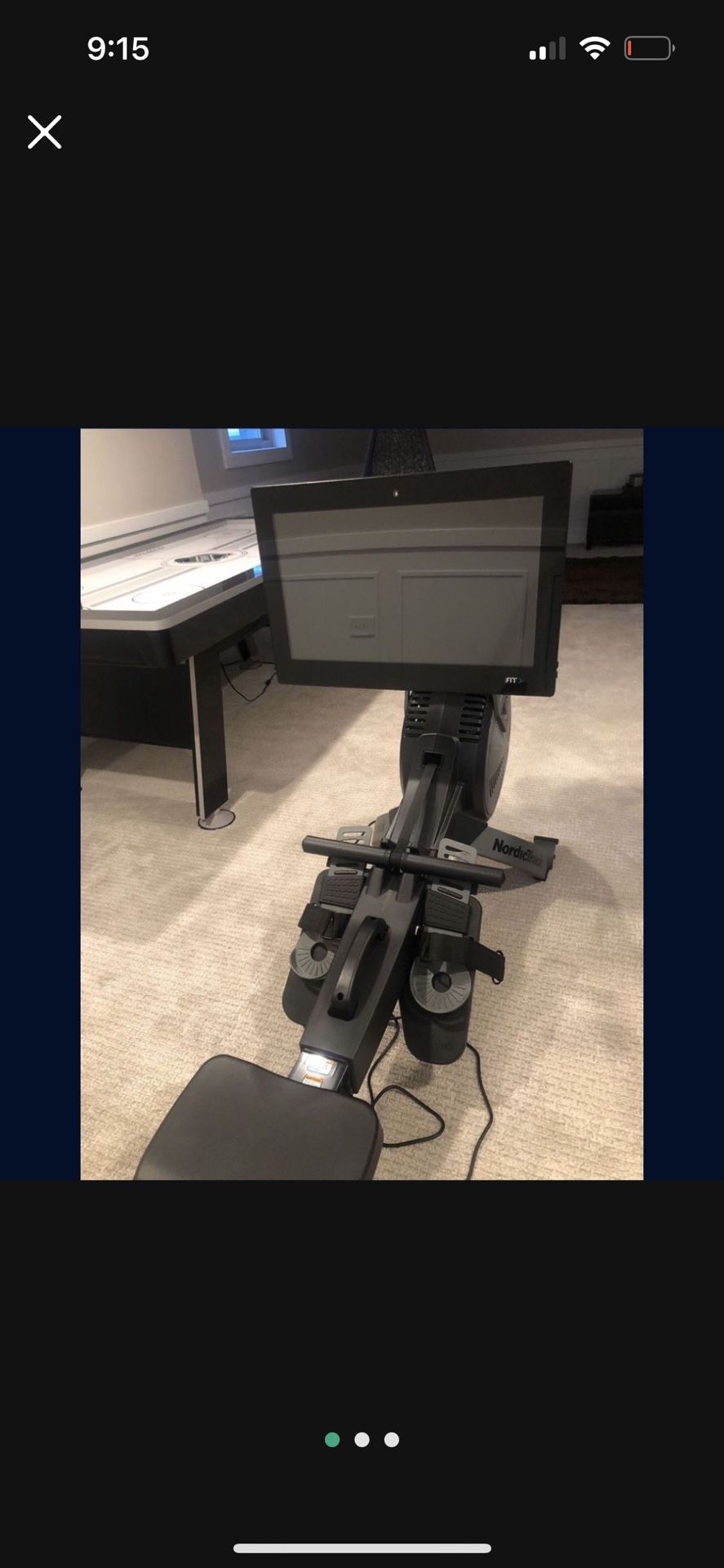 NORDICTRACK ROWER RW900