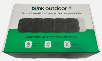 Blink Outdoor 4 Five-Camera Security System