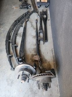 Ford F100 suspension kit ibeams auto fab