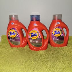 3 Tide + Ultra 73oz(2 Febreze/1 Downy)
