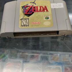 Zelda Ocarina Of Time N64