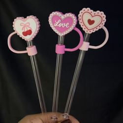 8mm Straw Toppers 🍒