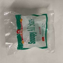 McDonalds Happy Meal Toy Snoopy 1996 “all Stars Golf” New In Bag