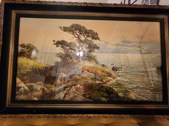 Robert Wood Print " The Pacific Coast"