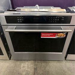 KitchenAid 30" PrintShield Stainless Steel Electric Single Wall Oven KOES530SPS