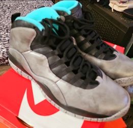 Air Jordan Retro 10 Statue of Liberty Men's Sneakers Size 9.5