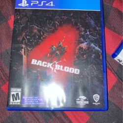 Back For Blood Ps4 