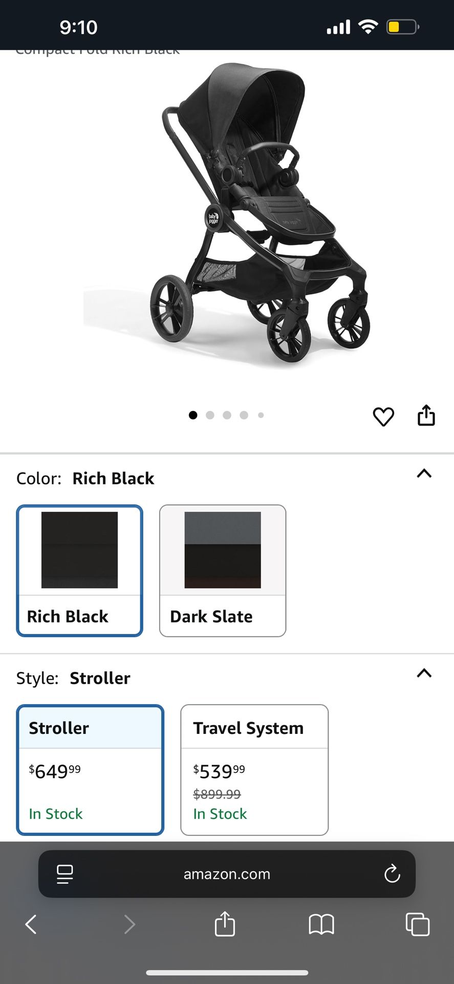 Brand New Baby Jogger Stroller