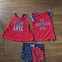 Fourth Of July Girls Outfit