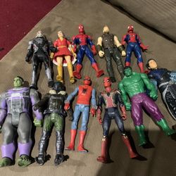 Superhero Action Figure Lot (marvel)