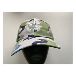 Adidas Men's Original Camouflage Trefoil Logo Relax StrapBack Hat Adjustable NEW