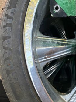 22"  Alloy Wheel Rims and  Tires