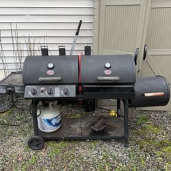 Free BBQ with Offset Smoker