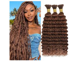 Boho Braids Humain Braiding Hair 