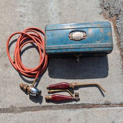 Vintage Prest-O-Lite Torch Kit