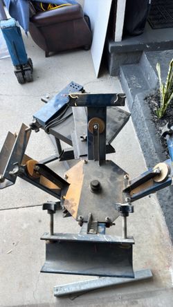 4 Color Screen Printing Machine