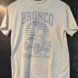 Bronco T-Shirt Cotton Blend Size 10/12 