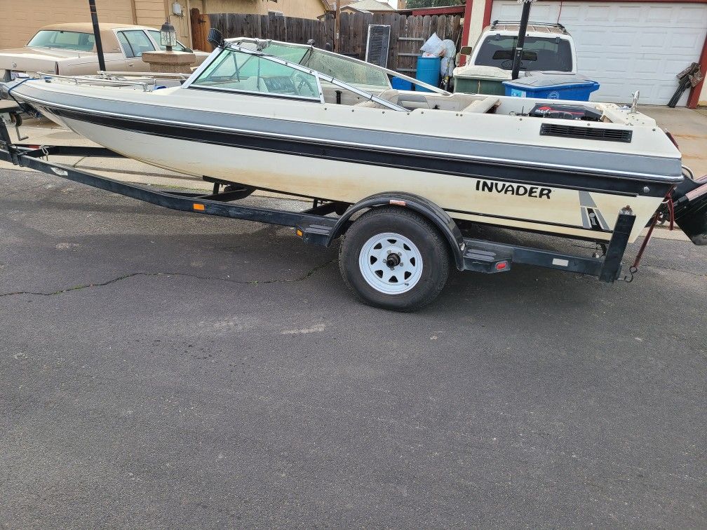 1988 invader ski boat for Sale in Manteca, CA OfferUp