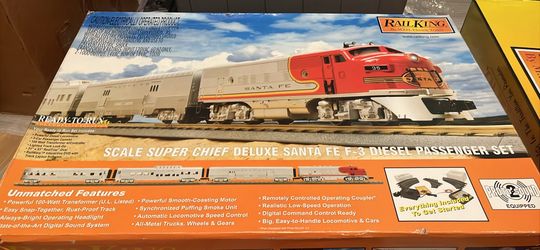 Rail king SANTA FE o gauge