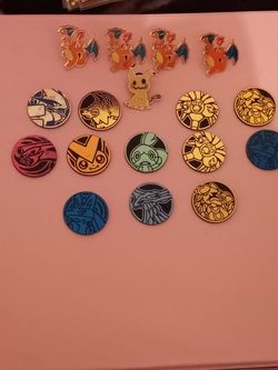 Pokémon Pin And Coins