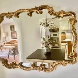 Vintage Gold Mirror