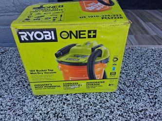 BUCKET VACUUM RYOBI 18V TOOL ONLY