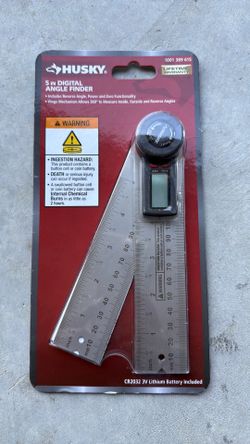 Husky 5in digital angle finder
