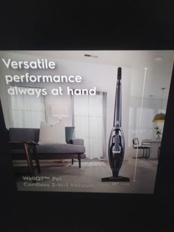 New Electrolux WellQ7 pet cordless multi surface 2 in 1 bagless vacuum cleaner with attachments for home & auto