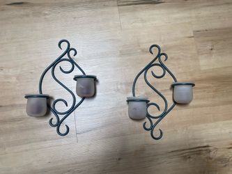 Partylite candle holder pair