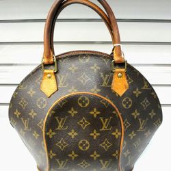 LV DESIGNER MONOGRAM ELLIPSE BOWLING HANDBAG 