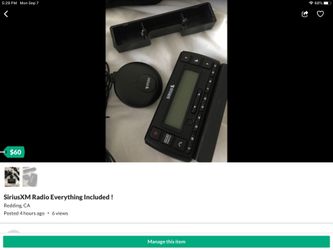 SiriusXM Radio Everything Included !