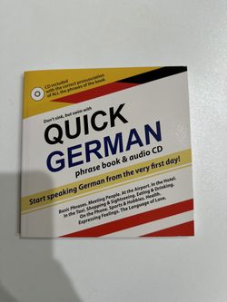 Learn German Book With Cd Language Translator