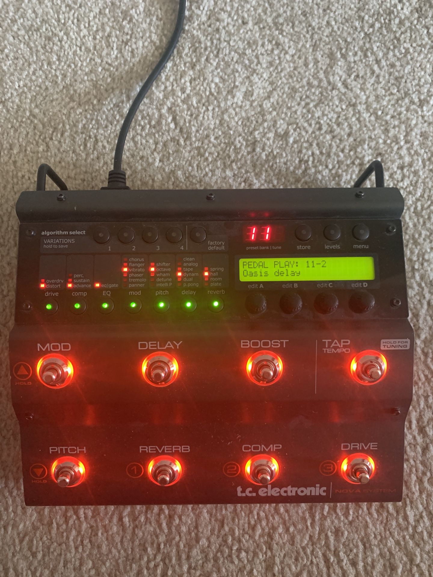 ギター tc electronic nova system TC Electronic | Product | NOVA SYSTEM