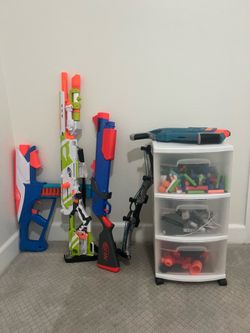 Nerf Lot with storage
