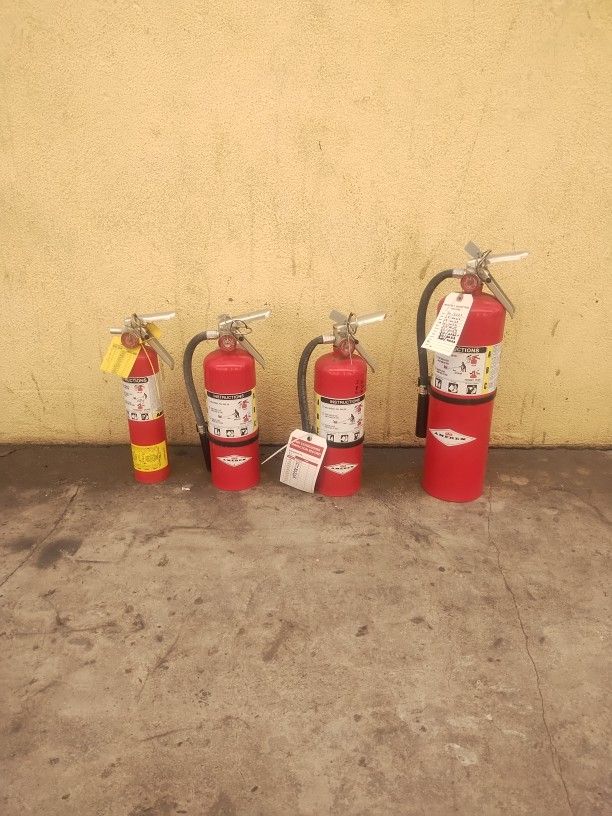 Fire Extinguishers !