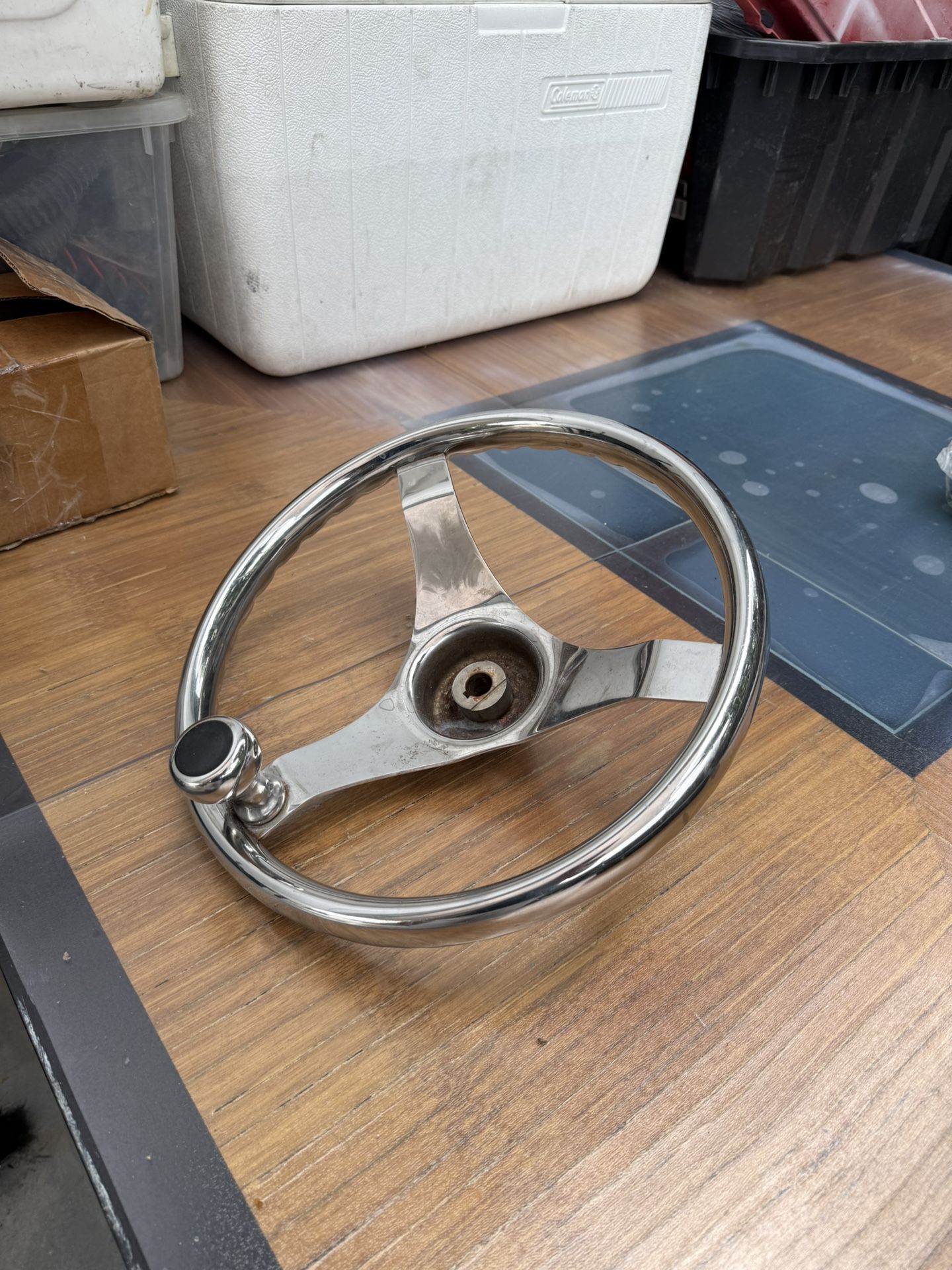 Boat Steering Timon De Bote