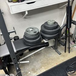 Weirder XR6.1 Workout Bench with Weights