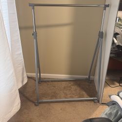 Rolling Clothes Rack