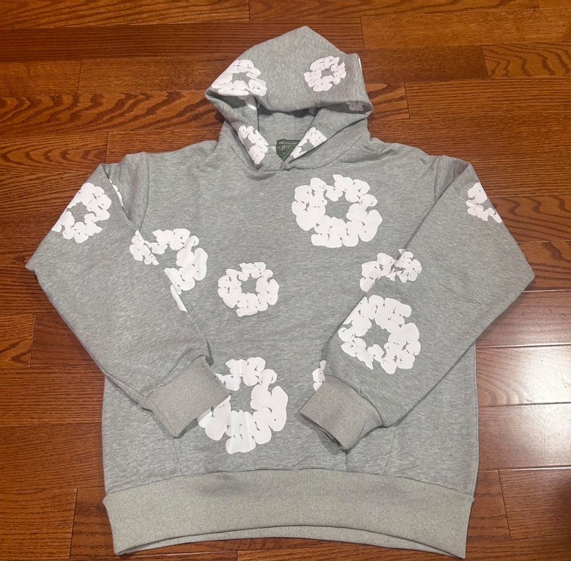 Denim tear grey hoodie 