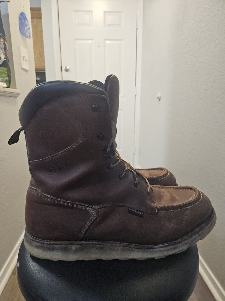 Redwing Mens Moc Toe Boots
