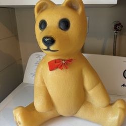 1988 Union Products Teddy Bear Blow Mold 7512 Vintage No Light
