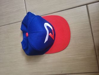 Blue and Red Snapback Baseball Cap