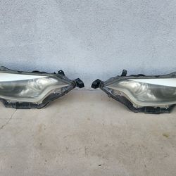 2014 2015 2016 Toyota Corolla headlights RH & LH