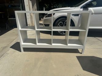 ikea shelving unit with underframe